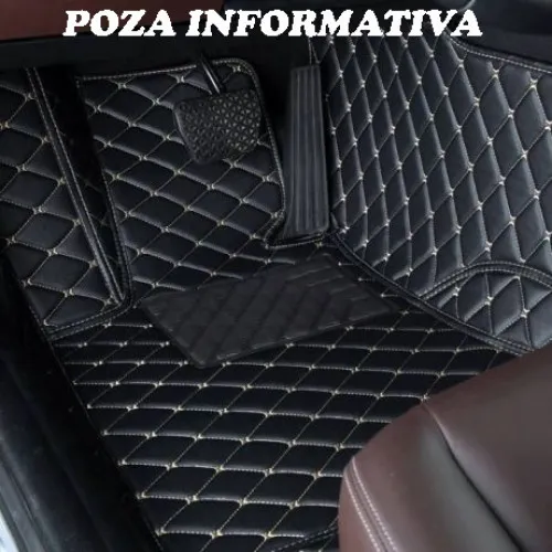 Covorase auto LUX PIELE 5D VW Sharan 2012-> ( 5D-035 cusatura bej ) — imaginea 2