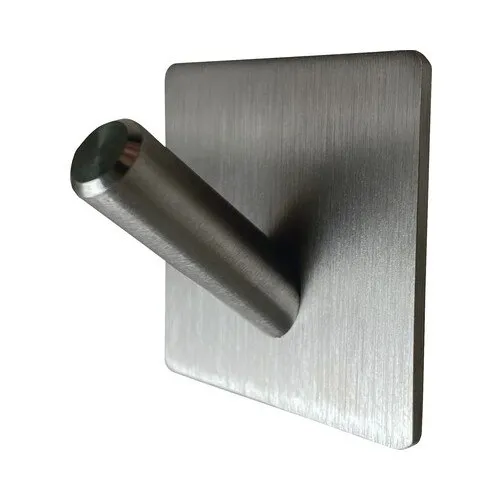 Cuier autoadeziv pentru mobila 45x45x32mm, otel inox
