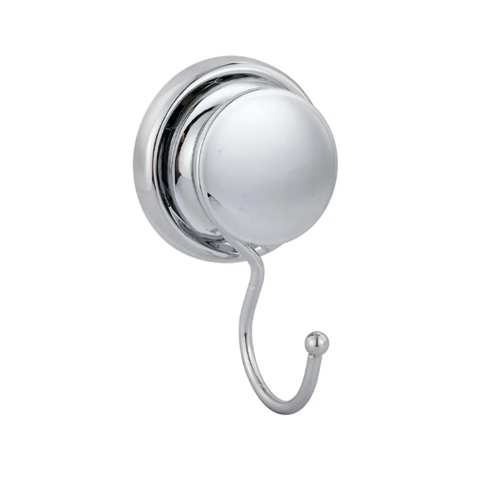 Cuier baie Tendance CR917099, montaj pe perete, cu ventuza, 1 agatatoare