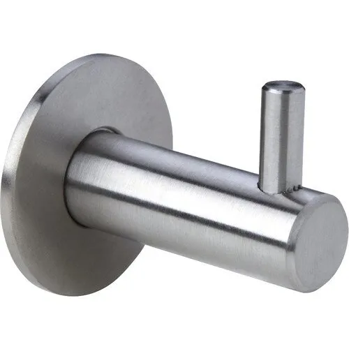 Cuier pentru mobila 14x43x29mm, otel inox
