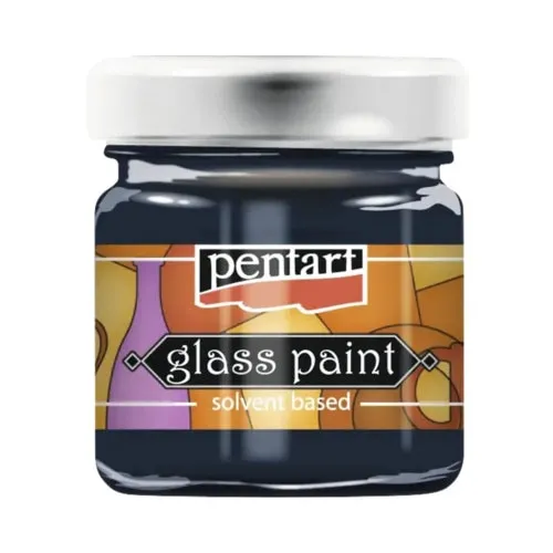 Culoare pentru pictura pe sticla Pentart storm blue 30 ml