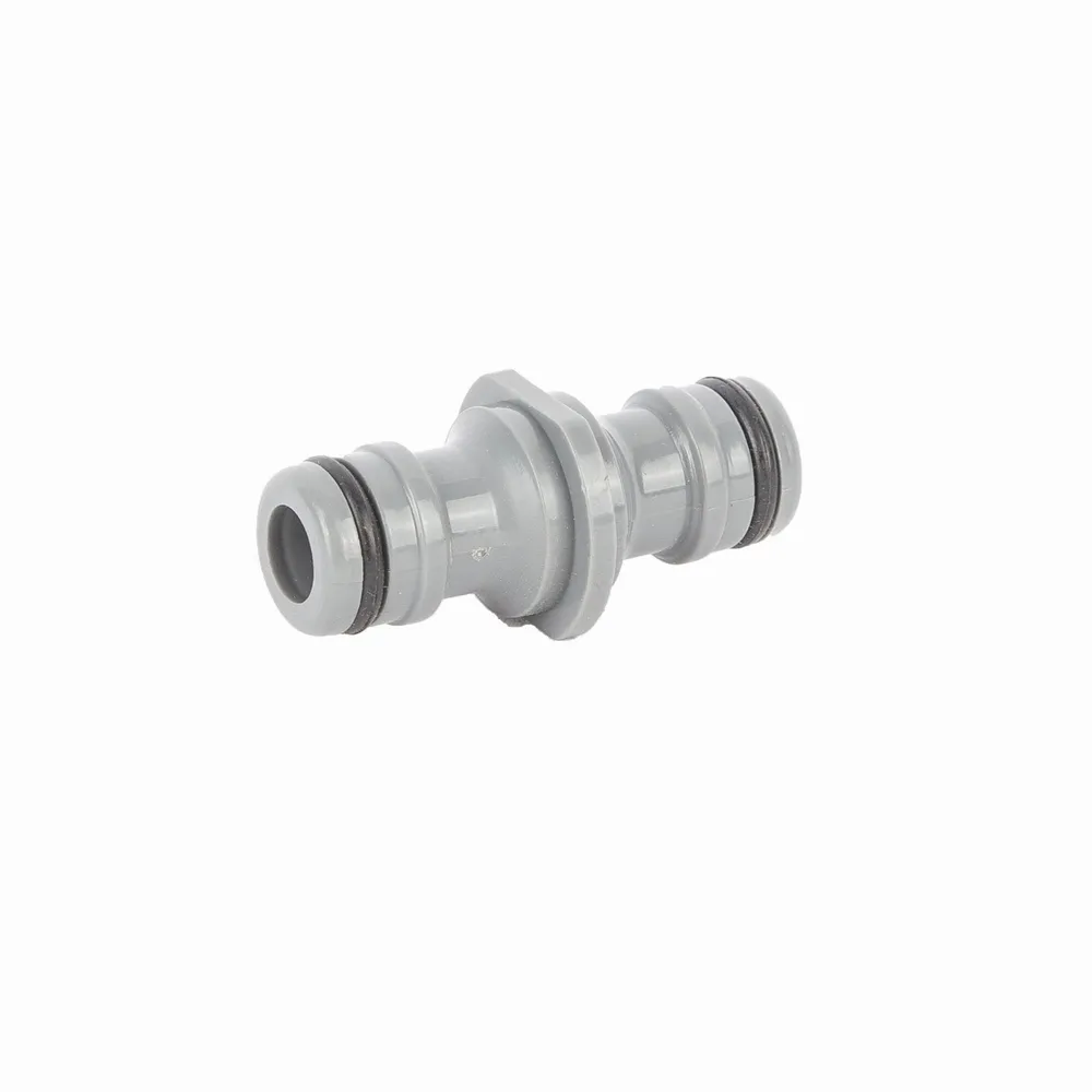 Cupla furtun de gradina, cu 2 cai, rapid, ABS, 12.5 - 19 mm