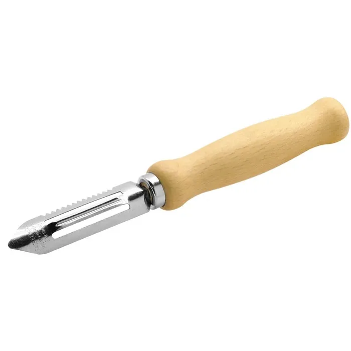 Curatitor legume, cu maner, 41944, inox + lemn