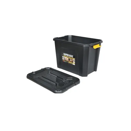 Cutie depozitare cu capac pentru sarcini grele 60L 580x380x405mm — imaginea 5