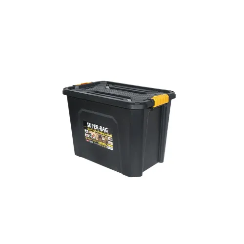 Cutie depozitare cu capac pentru sarcini grele 60L 580x380x405mm — imaginea 3