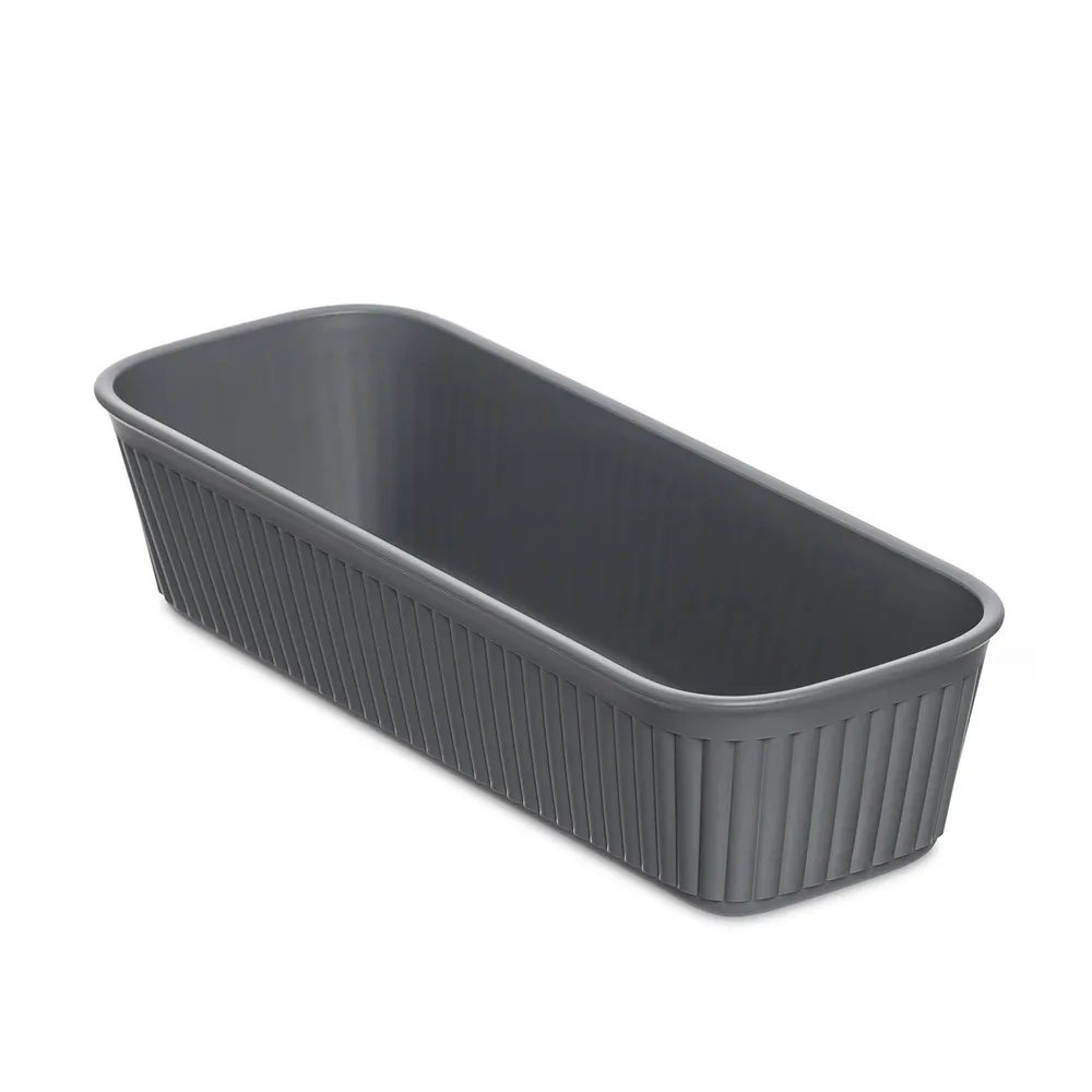 Cutie organizare Baobab Slim, 9 x 24 x 5.6 cm, gri