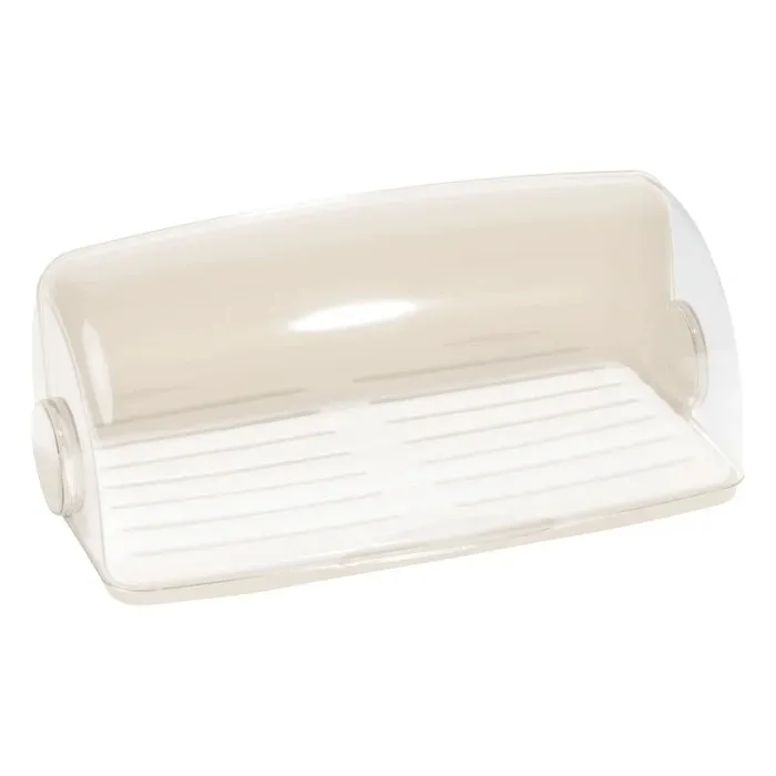 Cutie pentru paine, Curver 175442, plastic, crem, 38.8 x 25.5 x 16 cm