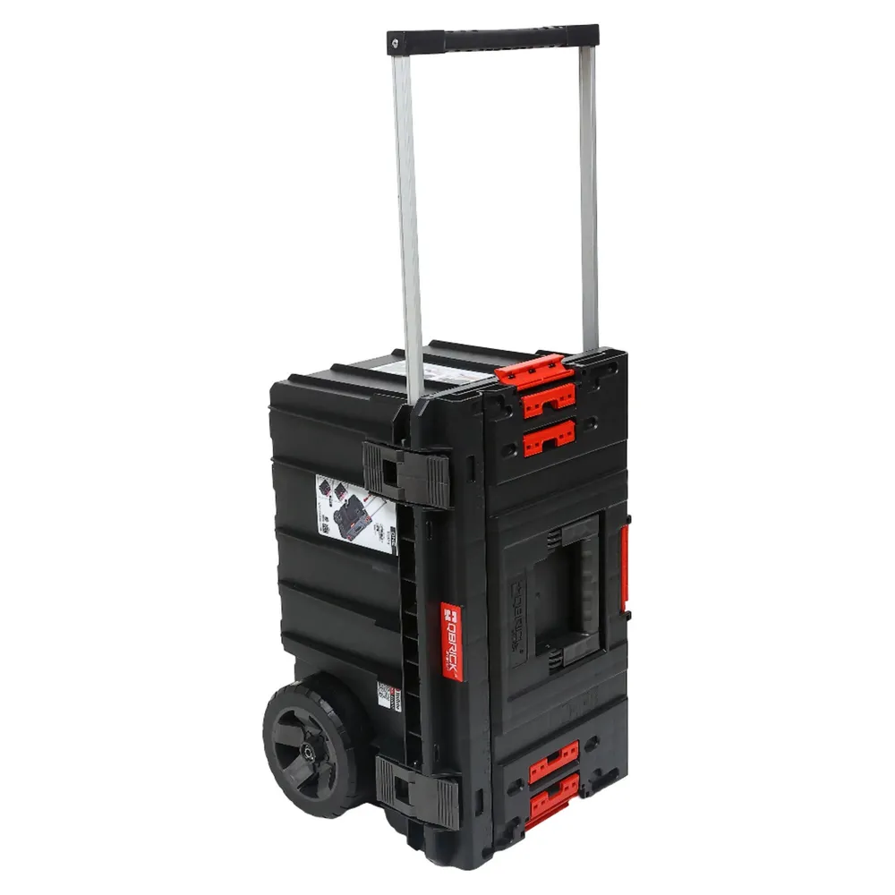 Cutie pentru scule Qbrick System One Trolley Vario, negru, 605 x 405 x 345 mm