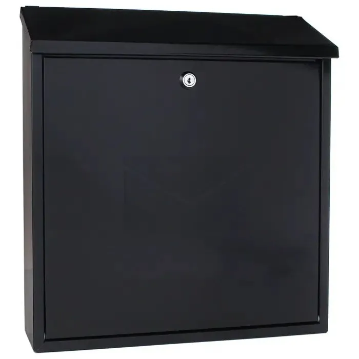 Cutie postala Rottner Firenze, tabla otel, negru, 36.5x11.5x39cm