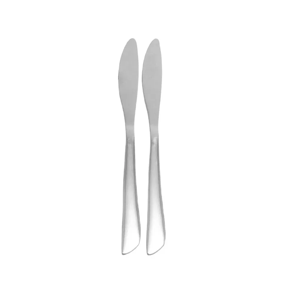 Cutit Kasemi 1101951, inox, 22.5 x 2 cm, set 2 bucati