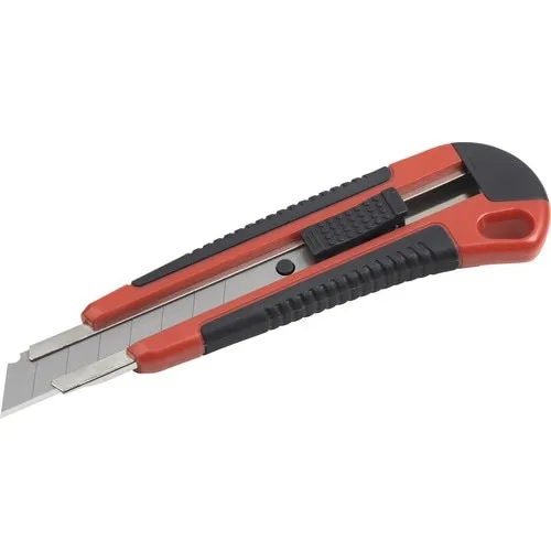 Cutter plastic Meister 18mm, lama otel, maner ergonomic, 100mm