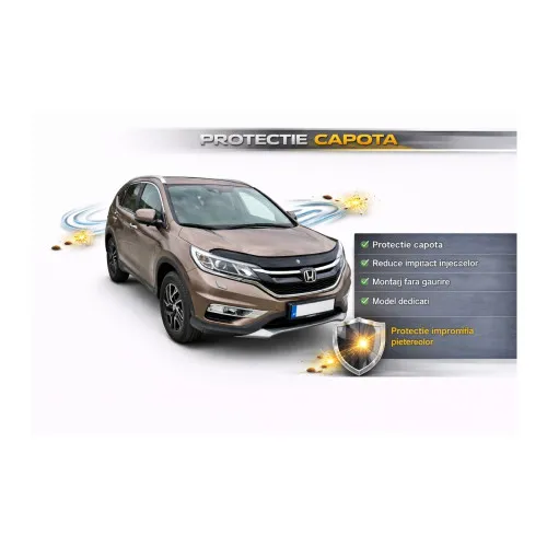 Deflector capota auto compatibil Honda CR-V IV RM 2012-2016 — imaginea 2