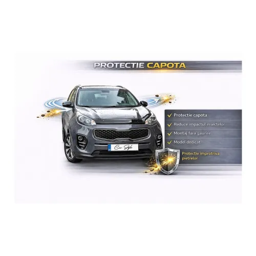 Deflector capota auto compatibil Kia Sportage IV 2016-2021 — imaginea 2