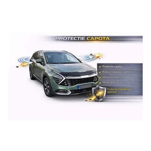 Deflector capota auto compatibil Kia Sportage V NQ5 2021-> — imaginea 2