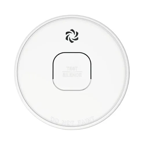 Detector fum, 10 ani, alb, 10x10x33, 6 cm