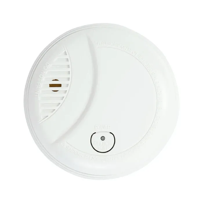 Detector fum PNI A437, standalone, cu baterie, alarma 85 db, alb