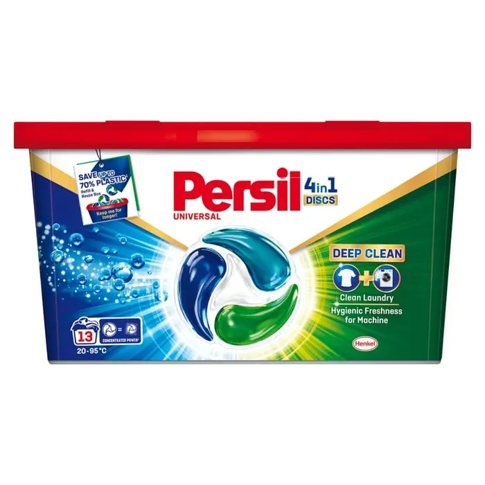 Detergent de rufe capsule, Persil Universal Discs 4 in 1, 13 spalari