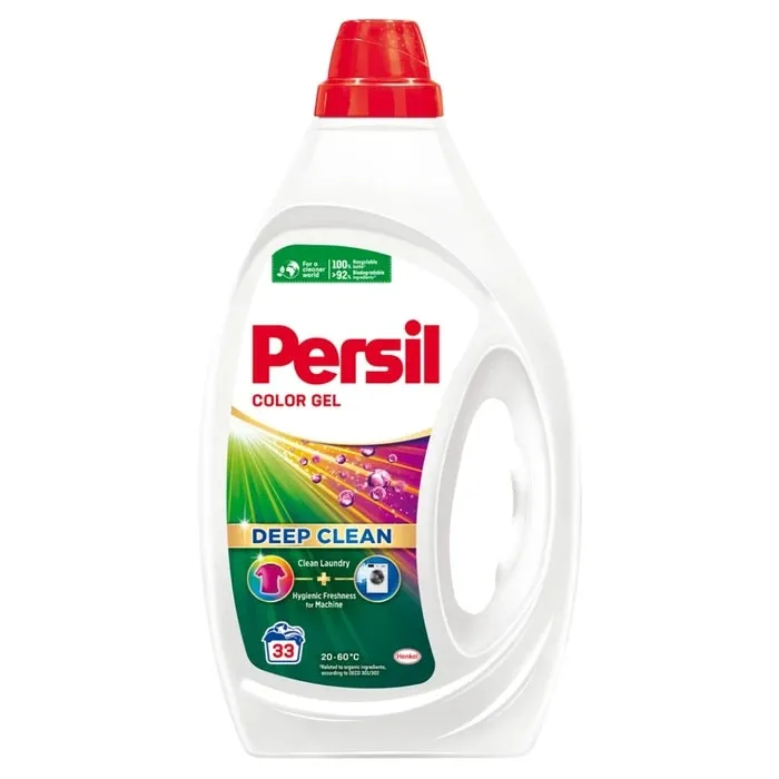Detergent de rufe lichid, Persil Deep Clean Color, 1.485 L, 33 spalari