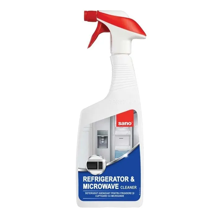 Detergent lichid pentru frigidere si cuptoare cu microunde Sano, 750 ml