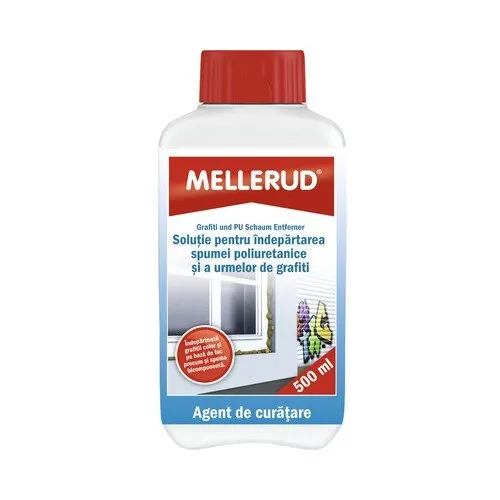 Detergent universal Mellerud solutie curatat grafiti si spuma poliuretanica 500 ml