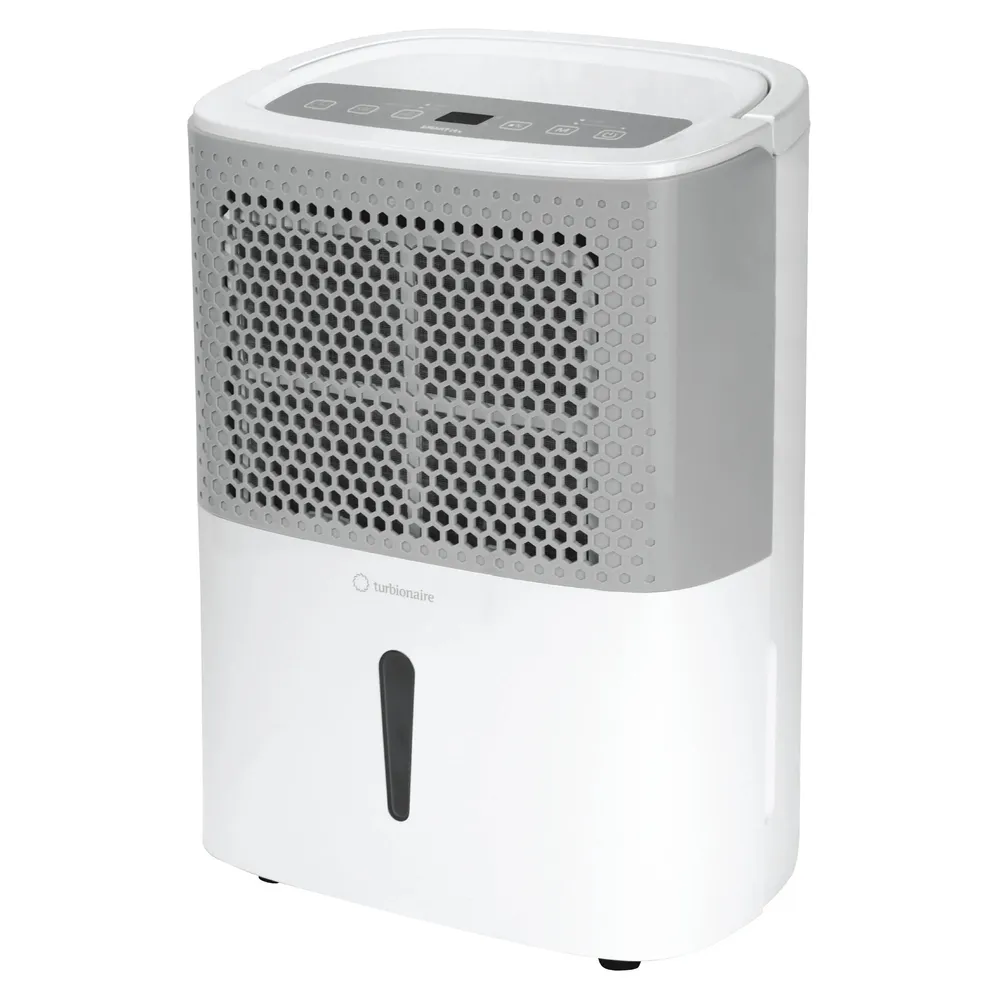 Dezumidificator camera, electric, Turbionaire Smart 16M, 16 L / 24 h, 250 W, rezervor 1.8 L, filtru aer, higrostat, timer, uscare rufe, mod turbo, filtru aer, drenaj continuu, suprafata dezumidificare 20 mp