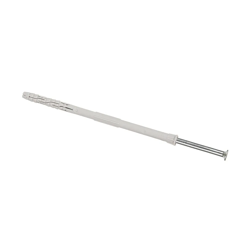 Diblu cu surub cap inecat, pentru caramida goala, nailon si otel, Ø 10 x 180 mm