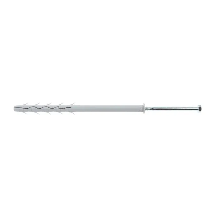Diblu pentru rame, din nylon, Fischer, cu surub, cap hexagonal, 12 x 200 mm