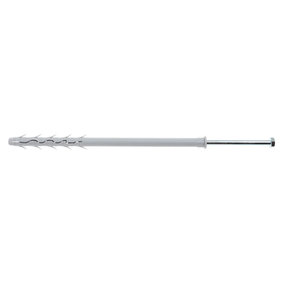 Diblu pentru rame, din nylon, Fischer, cu surub, cap hexagonal, 12 x 260 mm
