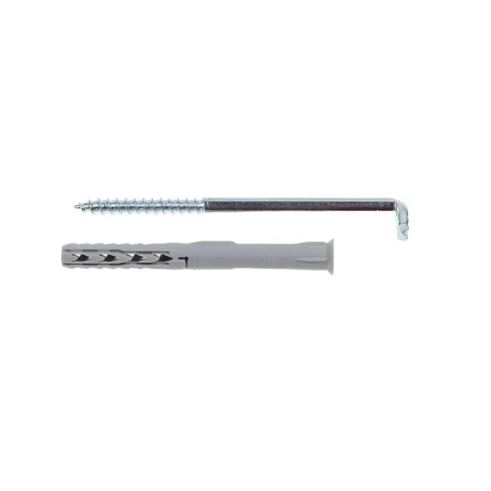 Diblu universal, din nylon, cu carlig in vinclu, Fischer SXR, 10 x 100 mm, set 2 bucati