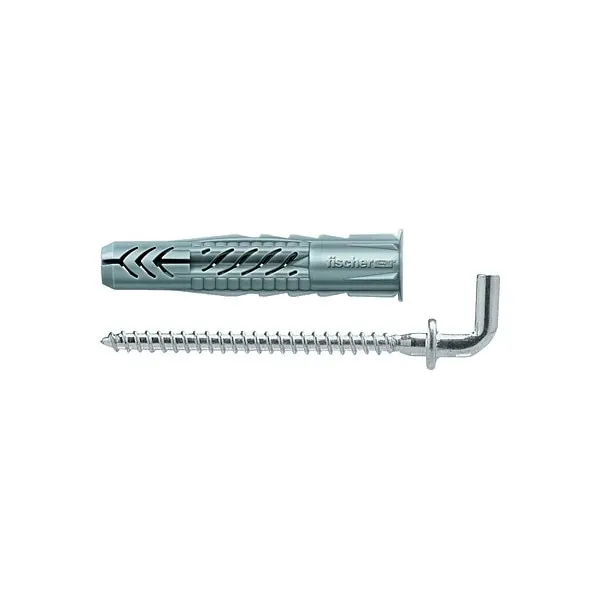 Diblu universal, din nylon, cu surub in vinclu, Fischer UX, 8 x 50 mm, set 2 bucati