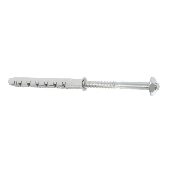 Diblu universal din nylon, Friulsider FM-X5, 10 x 115 mm, cu surub 7 x 120 mm, amprenta Torx T40, capat antifurt
