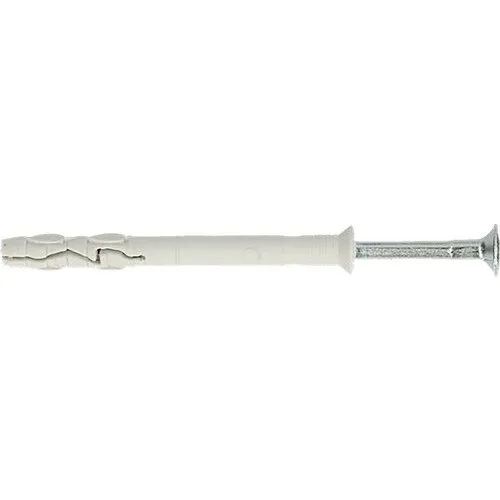 Dibluri plastic cu surub cui percutie Fischer 6x60 mm, 50 bucati