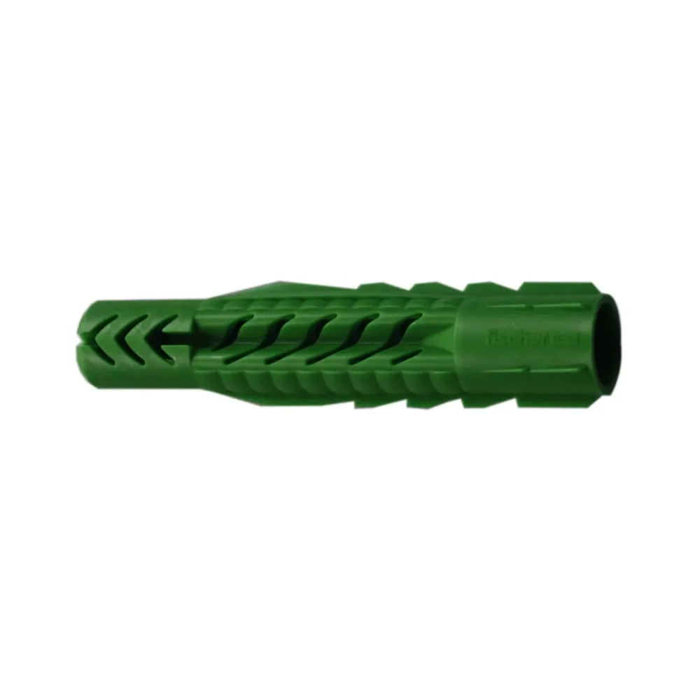 Dibluri universale, Fischer Green UX, nylon, 12x70mm, gri/rosu
