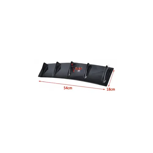 Difuzor de bara universal culoare Negru Lucios — imaginea 5