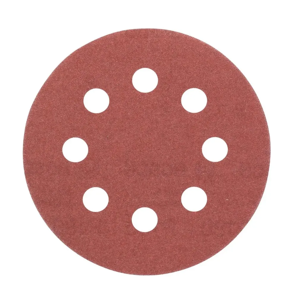 Disc abraziv Bosch 115 mm, granulatie 180, set 5 bucati, pentru slefuire lemn/metale