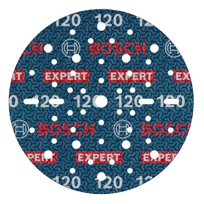 Disc abraziv Bosch Professional EXO780, 150mm, granulatie 120, pentru slefuire lemn/metale
