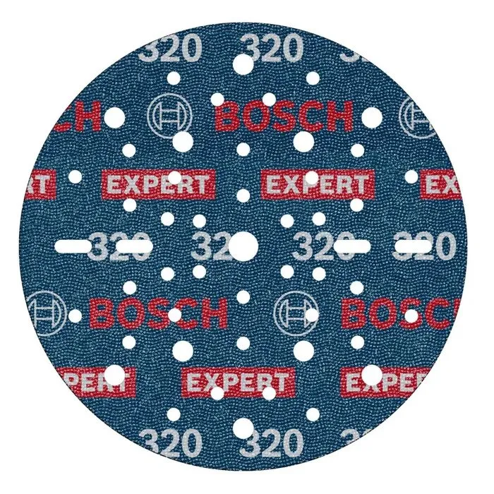 Disc abraziv Bosch Professional EXO780, 150mm, granulatie 320, pentru slefuire lemn si metale