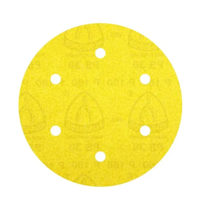 Disc abraziv cu autofixare, pentru lemn / vopsea / lac / chit, Klingspor PS 30 DK, 220 mm, granulatie 100