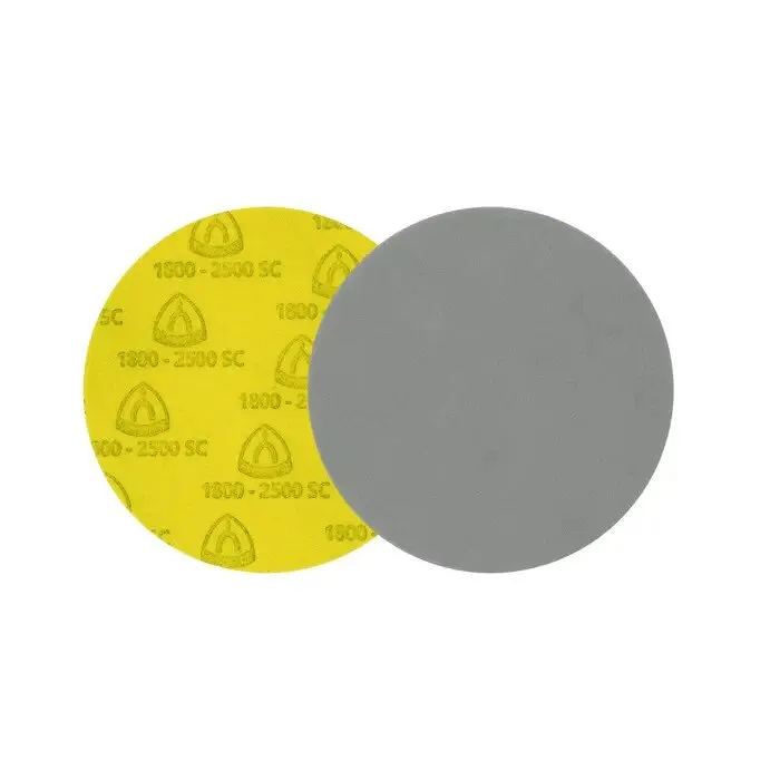 Disc abraziv cu autofixare, pentru slefuire vopsea / lac / chit, Klingspor FD 500, 150 mm, granulatie 1500