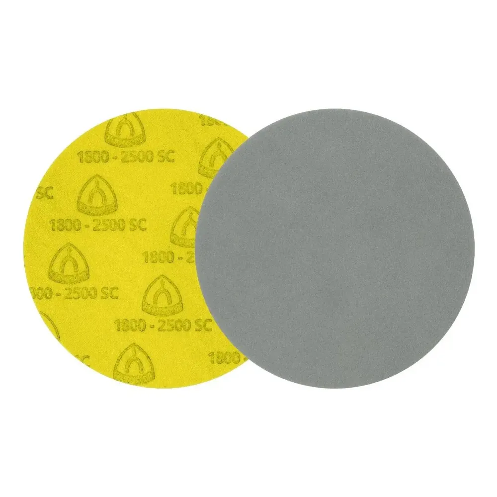 Disc abraziv cu autofixare, pentru slefuire vopsea / lac / chit, Klingspor FD500, 125 mm, granulatie 1000