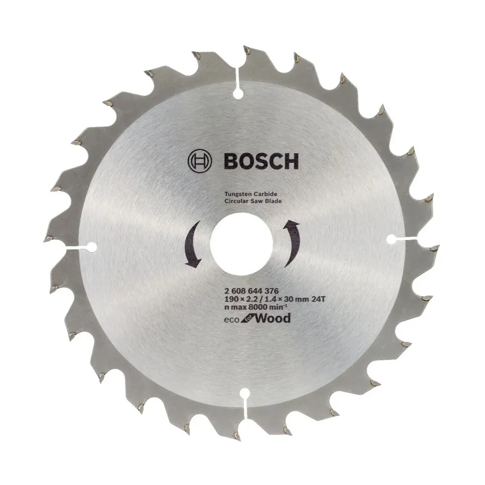 Disc circular, pentru lemn, Bosch, 190 x 30 x 1.4 mm, 24T