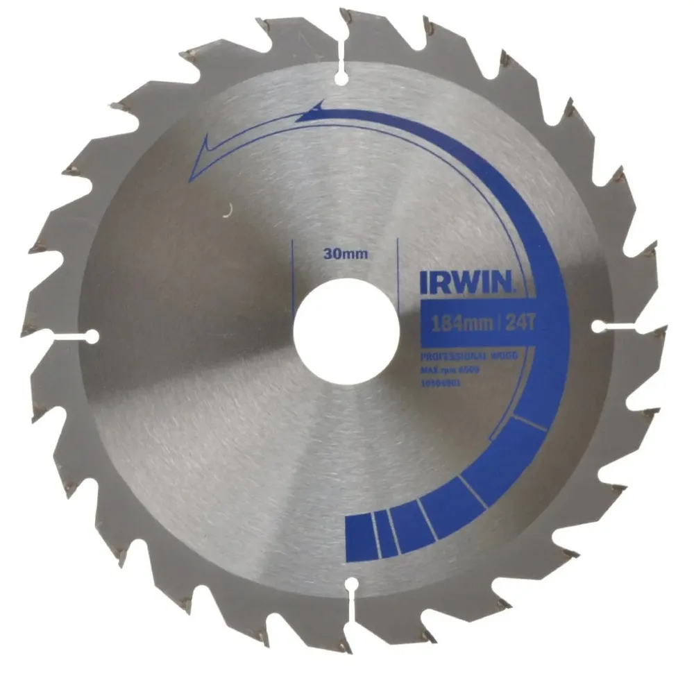 Disc circular, pentru lemn, Irwin Professional Wood, 184 x 30 mm