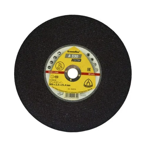 Disc debitare metal Klingspor Kronenflex A330 EXTRA Ø305x2, 5x25, 4 mm