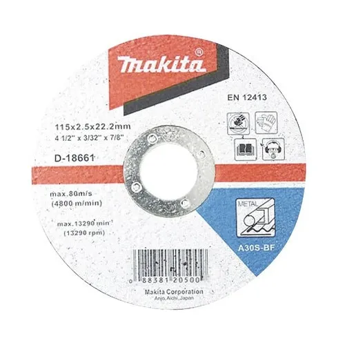 Disc debitare metale Makita Ø115x2, 5x22, 23 mm