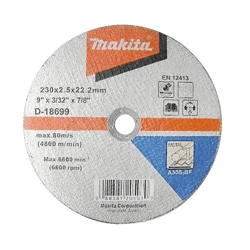 Disc debitare metale Makita Ø230x2, 5x22, 23 mm
