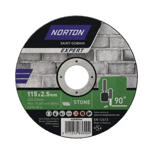 Disc debitare piatra Norton Expert Ø115x2, 5x22, 23mm