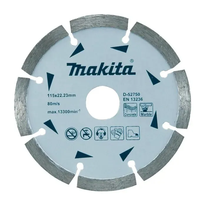 Disc diamantat, Makita, 115x22.23x1.8mm, pentru beton/marmura