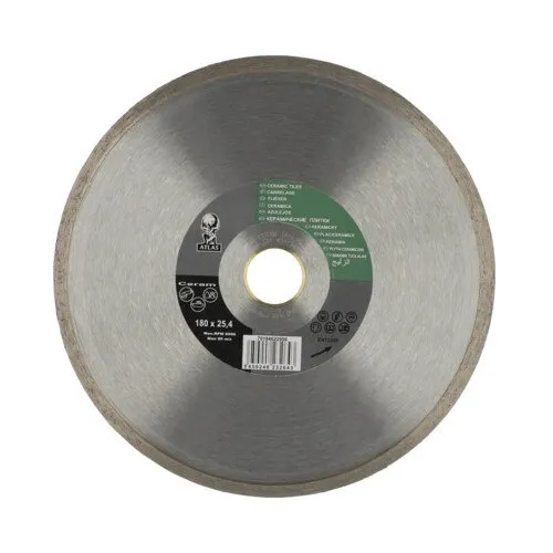 Disc diamantat pentru ceramica Norton Atlas Ø180x25, 4mm