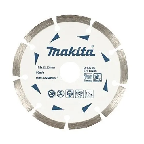 Disc diamantat segmentat Makita Ø125x1, 8x22, 23 mm