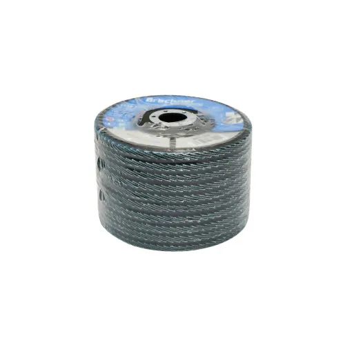 Disc lamelar abraziv cu zirconiu pentru taiat si polizat metal, inox P120, 125mm — imaginea 3